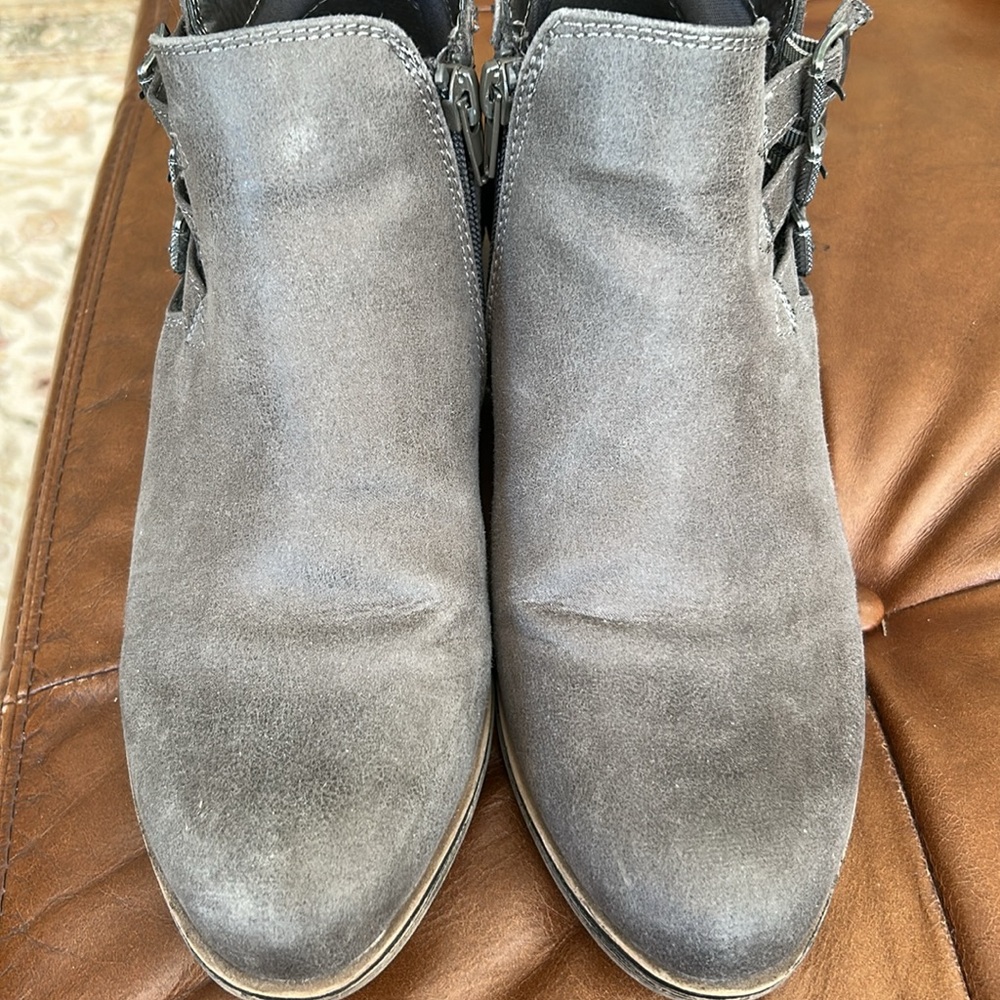 Gray Ankle Boots for Men - Picture 3 of 6